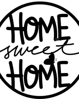 Home Sweet Home Metal Wall Art | Home Sweet Home Metal Sign | Home Sweet Home Metal Word Art | Indoor Outdoor Metal Sign | Housewarming Gift
